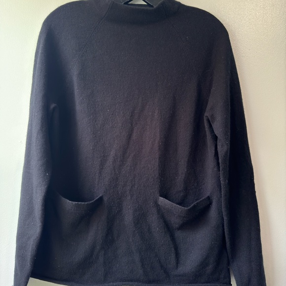 Allure Women's 100% Cashmere Black Sweater Sz XS - Picture 5 of 13